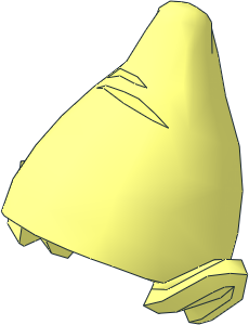 Minifig Hat Elf with Pointy Ears