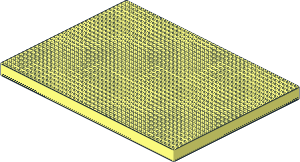 Container 44 x 32 x 12 Box Bygglek Lid