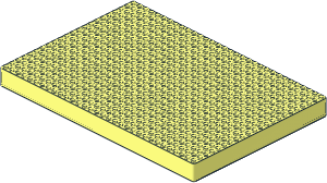 Container 32 x 22 x 12 Box Bygglek Lid