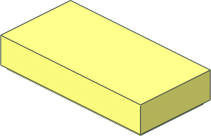 =Tile  1 x  2 with Groove
