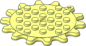 Plate Gear 14 Tooth  6 x  6