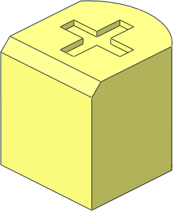 ~Electric Powered Up Remote Handset "+" Control Button