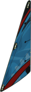 Sail 13 x 26 Triangular with Technic Racing Yacht Pattern