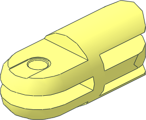 Arm Piece with 2 and 3 Fingers Aligned