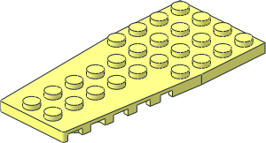 Wing  4 x  9 with Stud Notches