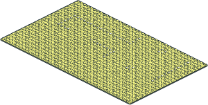 Baseplate 24 x 40 with Set 370 Dots Pattern