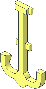 Minifig Tool Wand Sprue