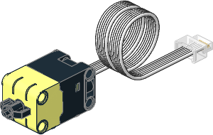 Electric Powered Up Force Sensor with Coiled Cable