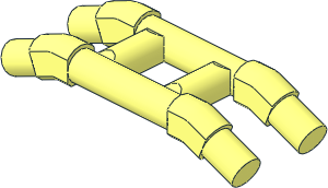 Train Pantograph Shoe without Hinge
