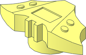 Animal Bat Emblem  1 x  2