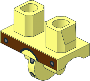Minifig Hips with LOTR Leather Armour Pattern