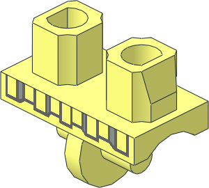 Minifig Hips with SW Stormtrooper Pattern