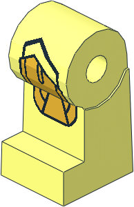 ~Minifig Leg Right with Iron Man Armoured Suit Mark VI Pattern (Obsolete)