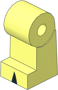~Minifig Leg Right with Black Triangles on Foot Pattern (Obsolete)