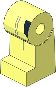 ~Minifig Leg Right with SW Stormtrooper Pattern (Obsolete)