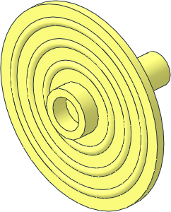 Minifig Shield Round