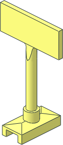 Roadsign Wide Rectangle