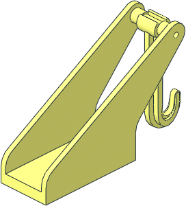 Tow Crane  2 x  4 x  3 with Hook