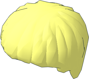 Minifig Hair Short Bowl Cut