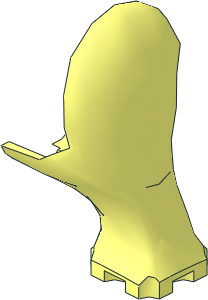 ~Animal Dinosaur Legs Short, Right (Needs Work)