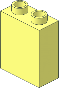 Duplo Brick  1 x  2 x  2 Type 2