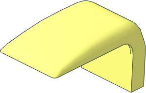 Vehicle Roof  4 x  7.5 x  3.667