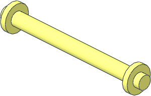 ~Axle for Wheel 10 x  3