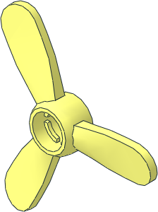 Duplo Propeller  3 Blade  4 Diameter