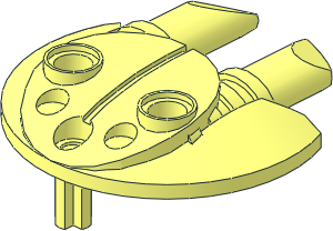 Constraction Shield  5 x  5 with Dual Prongs