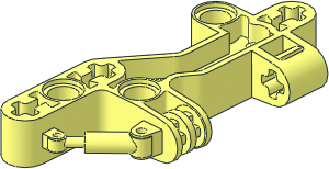 Technic Beam  1 x  3 x  7 with 4 Axleholes and 3 Holes