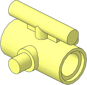 Technic Pin Joiner Round with Slot, Bar and Pivot