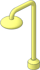 Duplo Shower Head on Stand with  1 x  1 Base