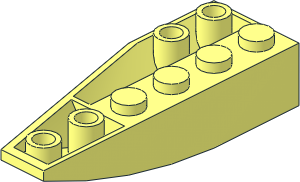 Wedge  2 x  6 Double Inverted Right