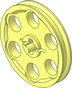 Technic Wedge Belt Wheel - Not Reinforced