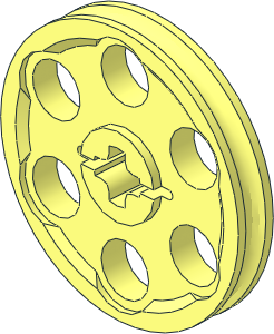 Technic Wedge Belt Wheel - Reinforced