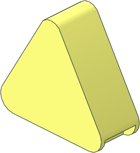 Duplo Brick  1 x  3 x  2 Triangle