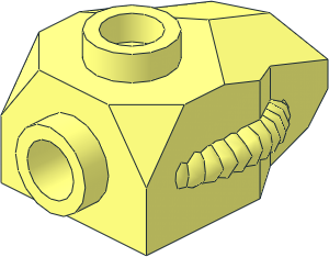 Minifig Hand Armour with Two Studs