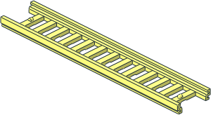 Ladder  2.6 x 14 with Half-Stops