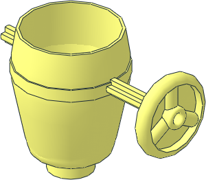 Duplo Vehicle Cement Mixer Bucket