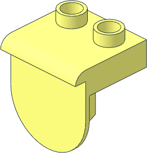 Duplo Plate  1 x  2 with Overhang (Needs Work)