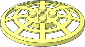 Dish  6 x  6 Inverted Webbed Type 1