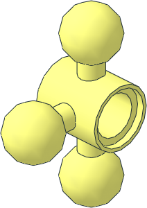 Technic Steering Arm with 3 Ball Joints with 1L Arm Side Connection