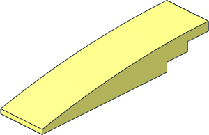 Slope Brick Curved  8 x  2