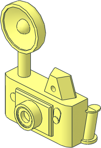Fabuland Camera with Bulb Flash