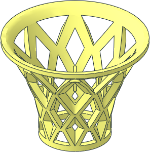 Minifig Basketball Net for Hoop