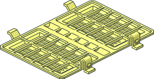 ~Electric RC Race Buggy Battery Lid