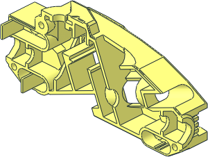 ~Electric RC Race Buggy Steering Unit -  Left Half