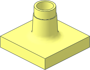 Duplo Sign Post Base Short