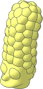 Minifig Head Simpsons Marge Simpson