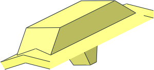 ~Caterpillar Track 1.7 Wide - Segment Curved